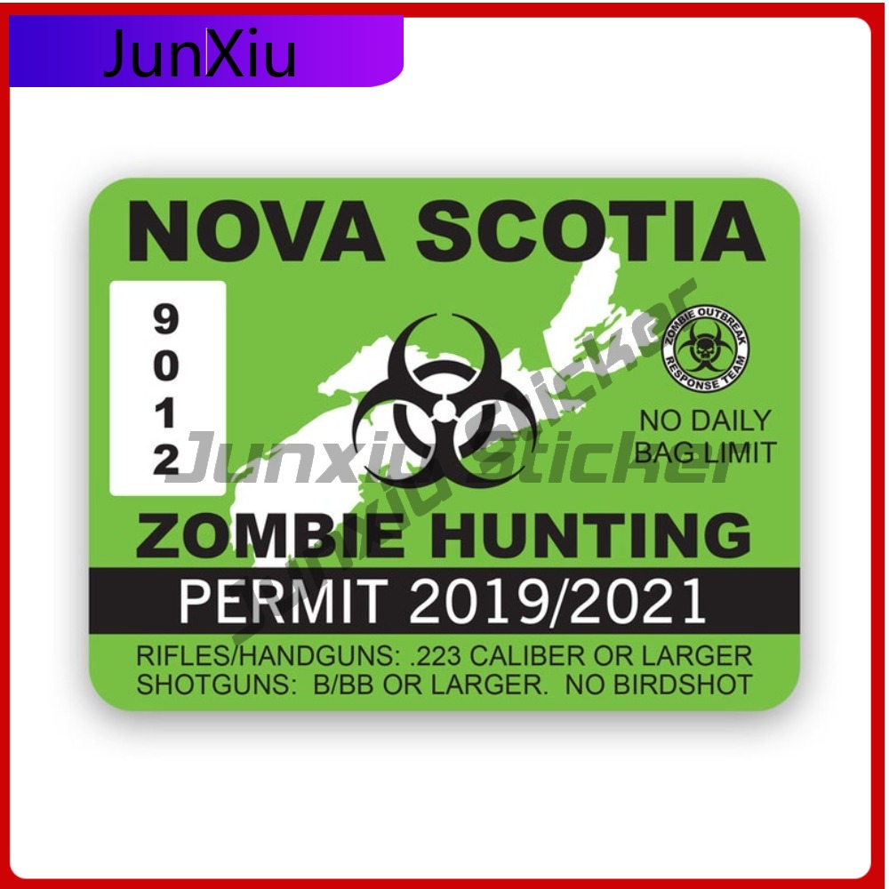 Nova Decor & Lighting Vase Glass Brun 26Cm - Nova Scotia Zombie Hunting Permit Sticker