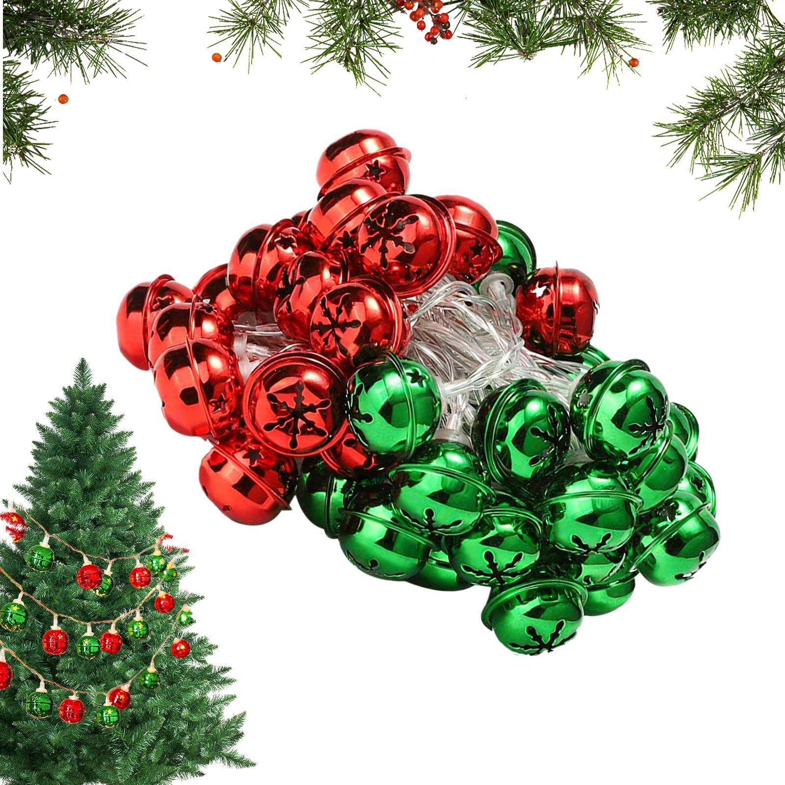 Lighting Tree Decor - Christmas Bell String Lights Battery Operated