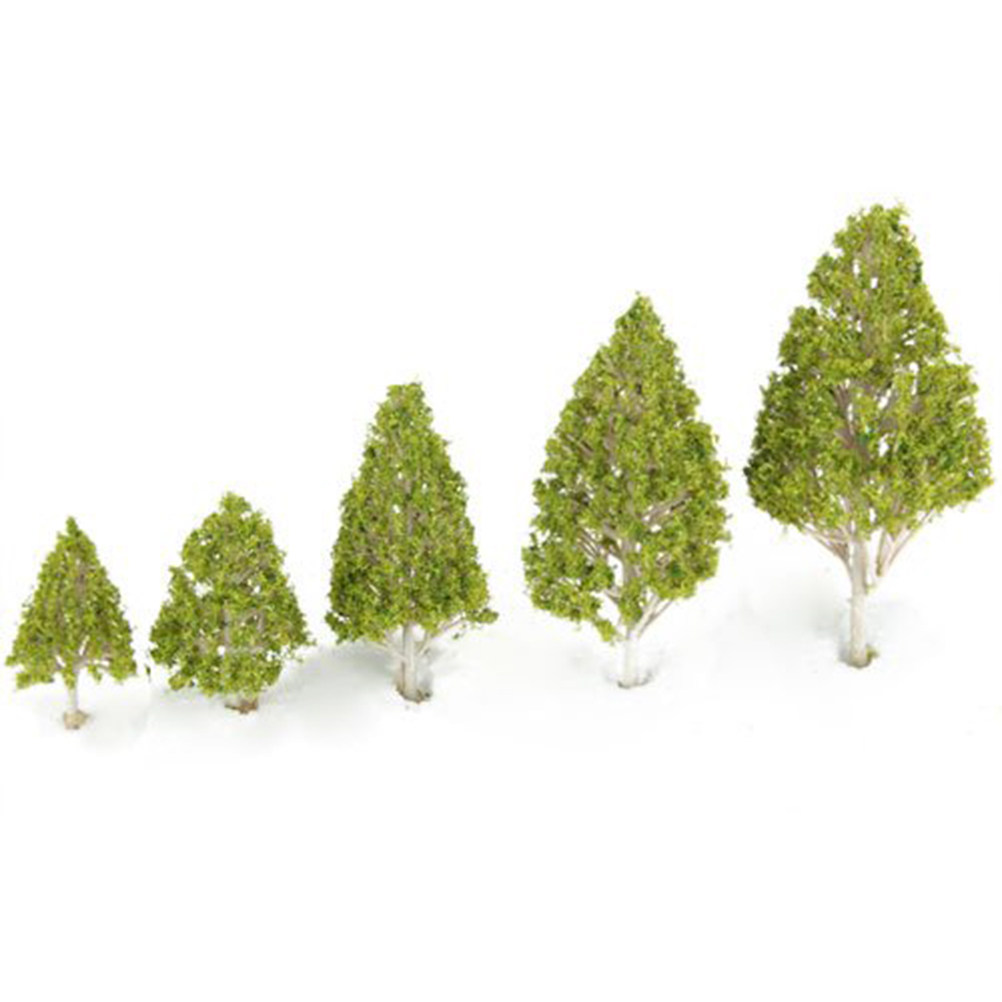 Lighting Tree Decor - 5Pcs Decor White Poplar Trees Light