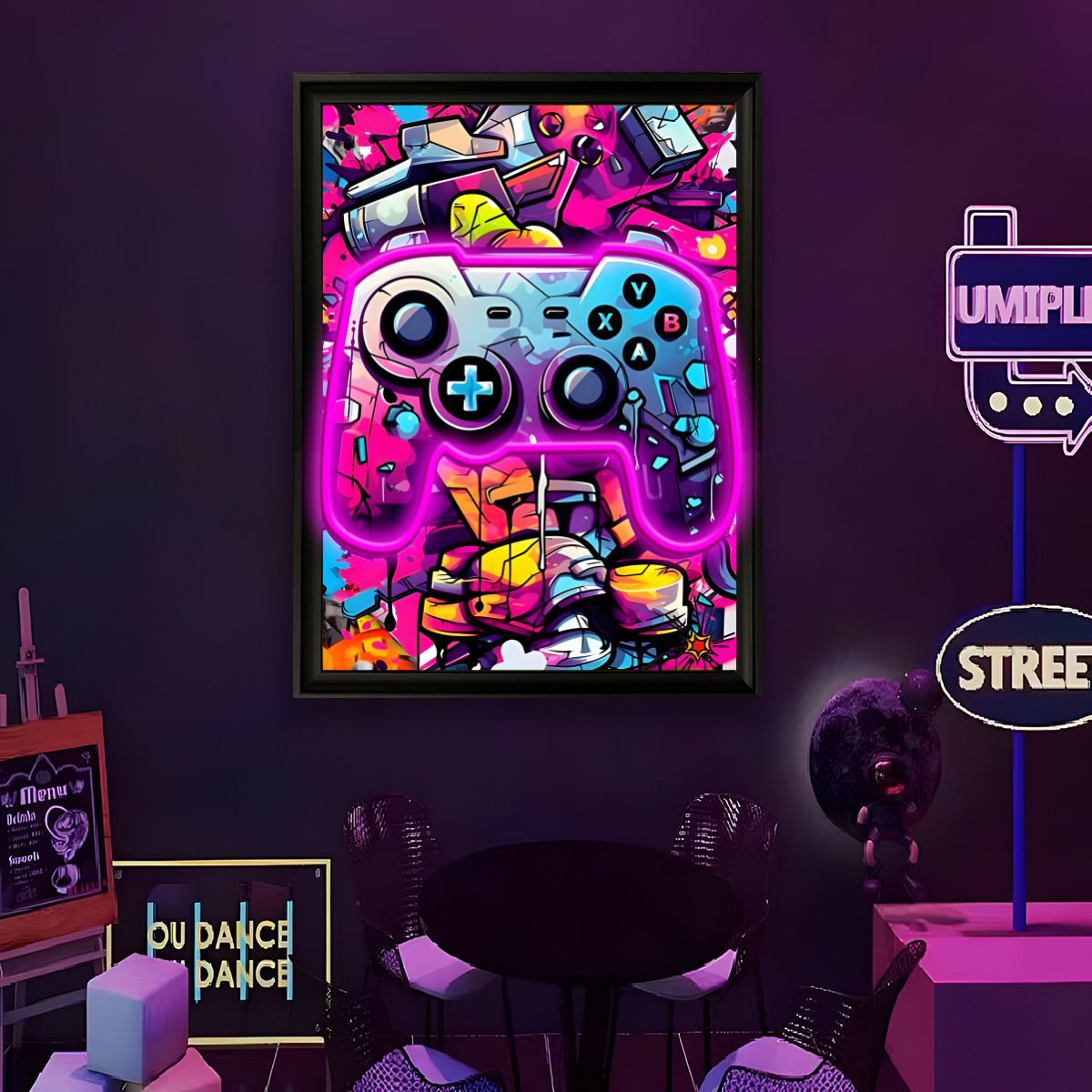 USB Powered LED Neon Light Fun - огляд і ціна Led Lighting Wall Decor