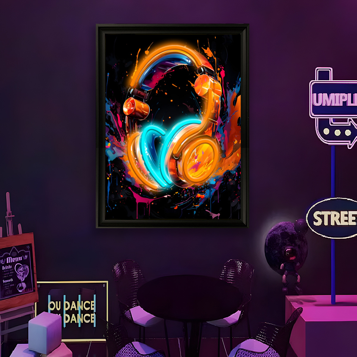 USB Powered LED Neon Light Fun - огляд і ціна Led Lighting Wall Decor