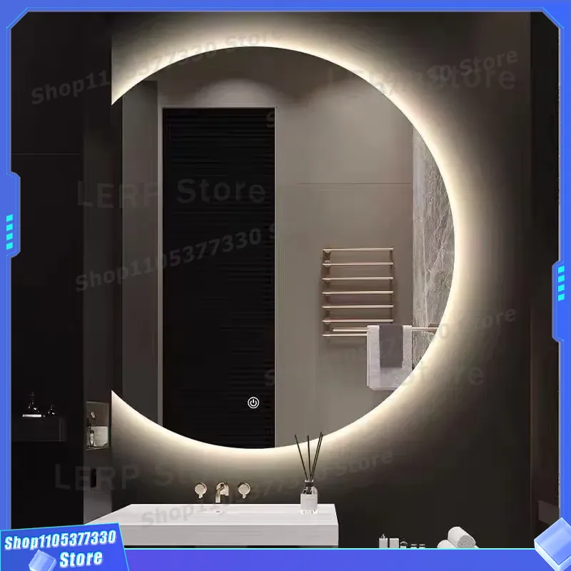 Modern LED Wall Mirror Semicir - огляд і ціна Decor Lighting Solution
