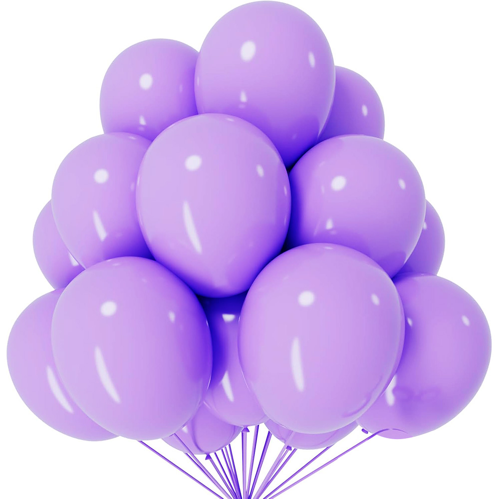 Light Purple Latex Balloon 5-1 - огляд і ціна Decor Lighting Pack