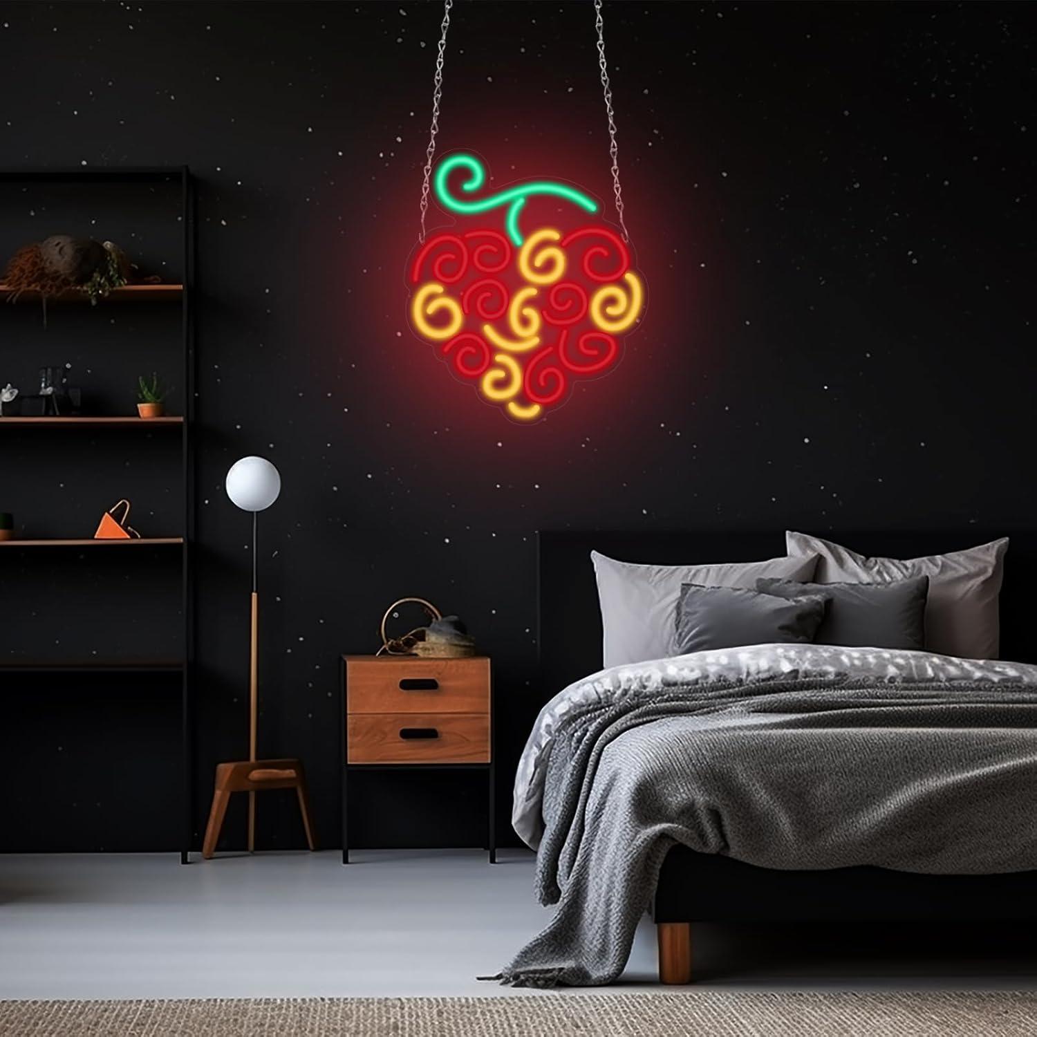 Cyber Fruit Neon Sign USB Dimm - огляд і ціна Led Lighting Wall Decor