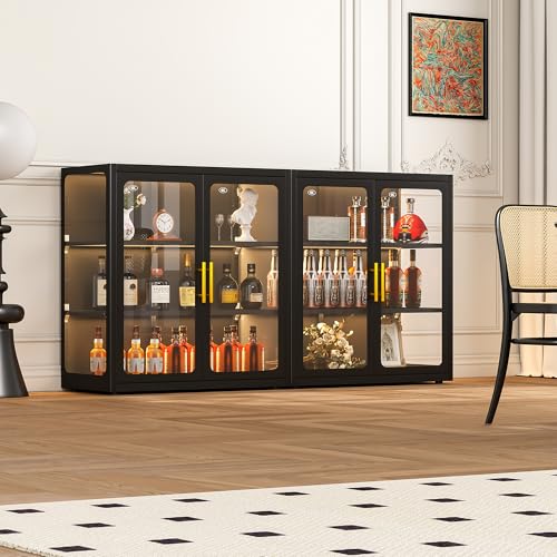 Display Cabinet with Glass Doo - огляд і ціна Lighting & Home Decor Studio