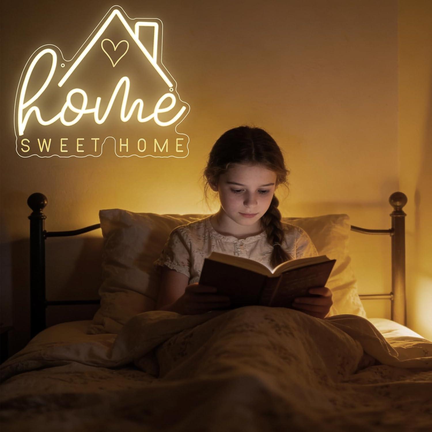 Sweet Home Neon Sign USB Dimma - огляд і ціна Home Lighting And Decor