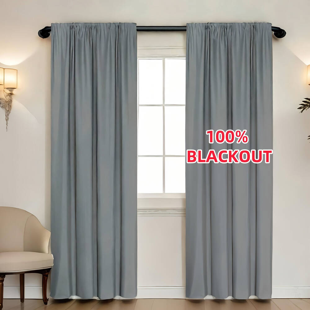 1pc 100% Blackout Curtain with - огляд і ціна Lighting Decor Ideas