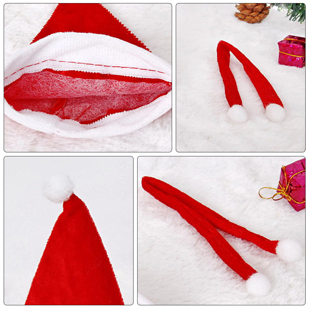 1Set Christmas Hat Scarf Decor - огляд і ціна Lighting Tree Decor