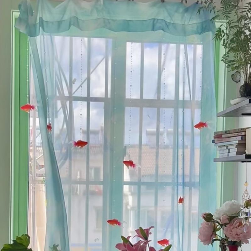 Light Blue Solid Sheer Voile W - огляд і ціна Lighting Decor Ideas