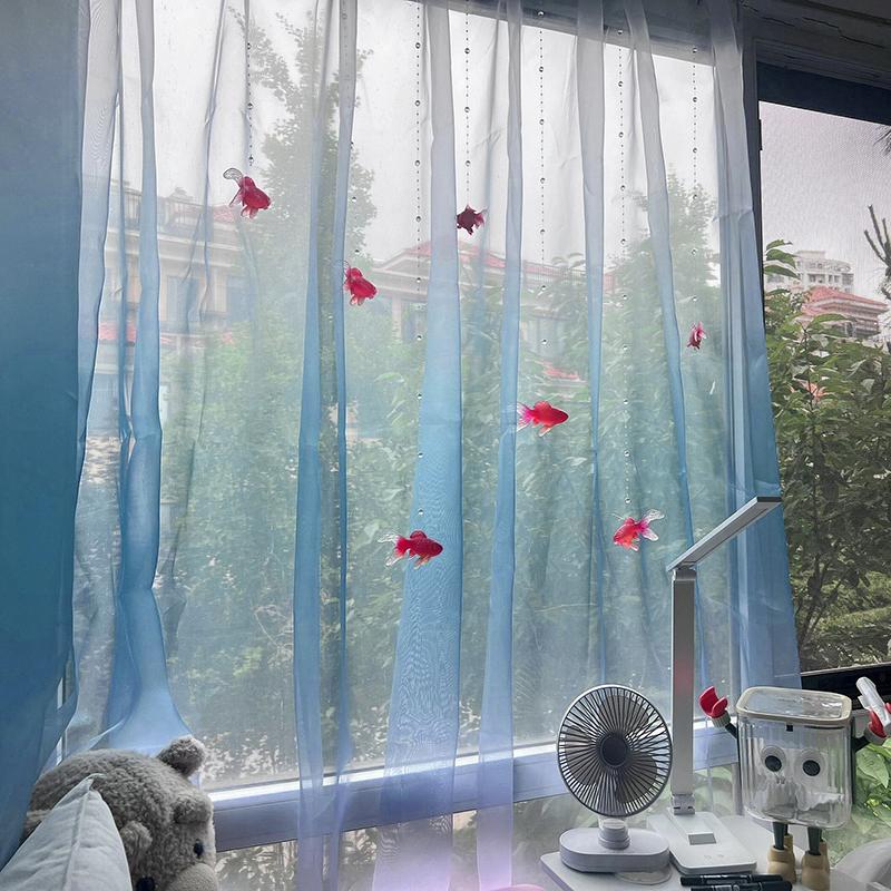 Light Blue Solid Sheer Voile W - огляд і ціна Lighting Decor Ideas