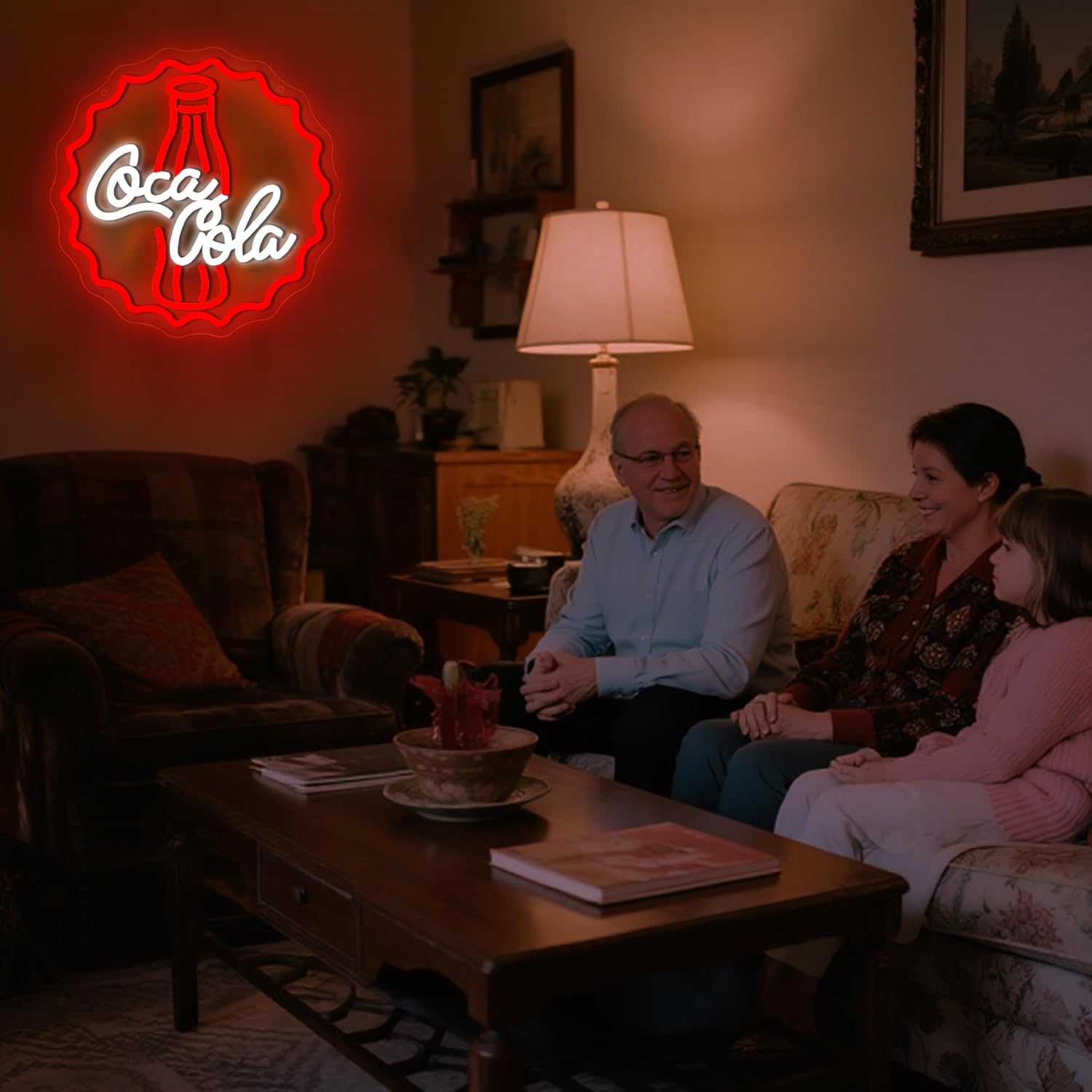 Cola Neon Sign Art Wall Light  - огляд і ціна Led Lighting Wall Decor