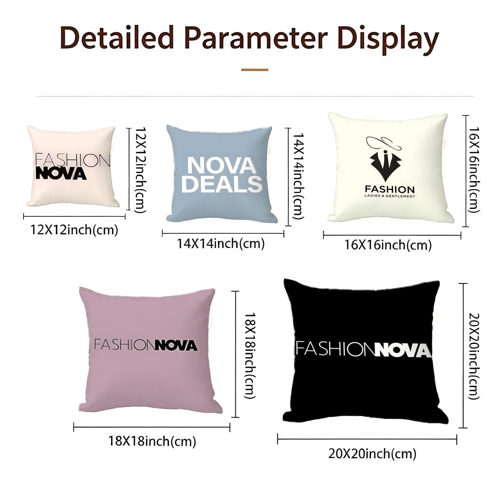 Brand FFashion Nova Cushion Co - огляд і ціна Nova Decor & Lighting Vase Glass Brun 26Cm