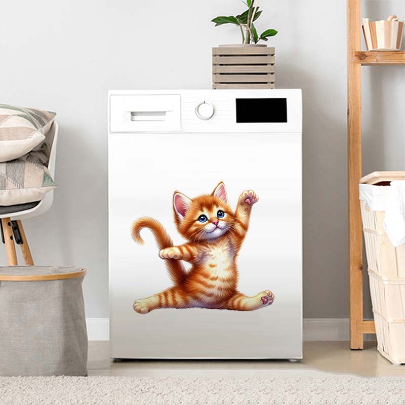 Yoga Cat  Wall Sticker Removab - огляд і ціна Lighting Mcqueen Bedroom Decor
