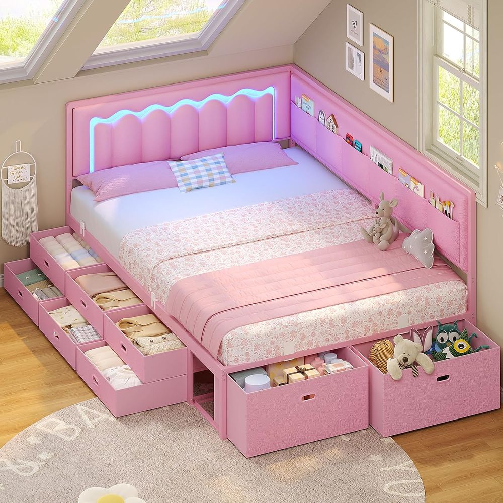 ADORNEVE ull Bed e with 8 Stor - огляд і ціна Furniture Lighting & Decor Magazine