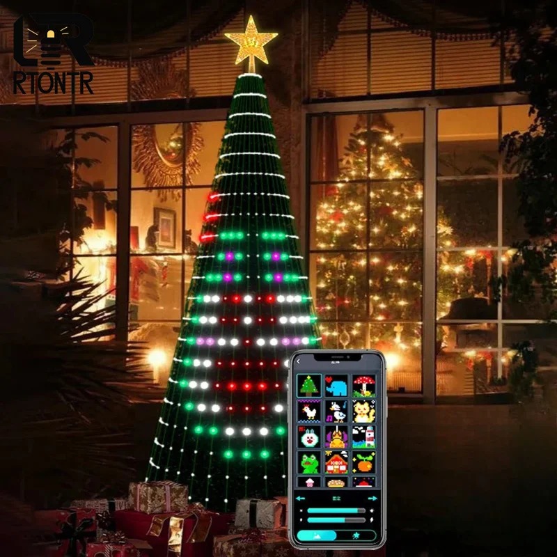 Christmas Star Tree Lights RGB - огляд і ціна Lighting Tree Decor