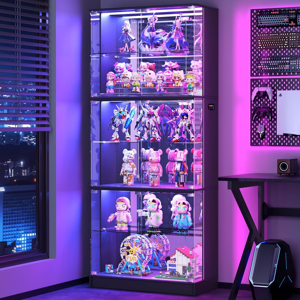 Display Cabinet with Glass Doo - огляд і ціна Lighting & Home Decor Studio