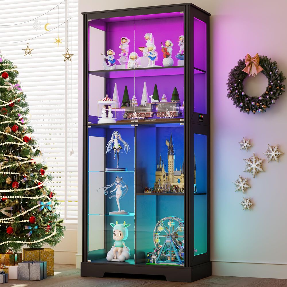 Lighted Corner Display Curio C - огляд і ціна Lighting & Home Decor Studio