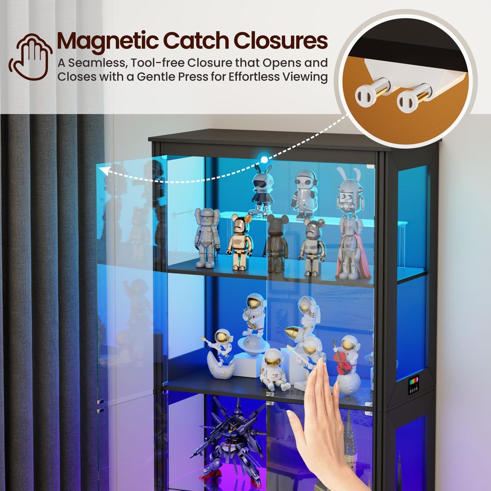 Lighted Corner Display Curio C - огляд і ціна Lighting & Home Decor Studio