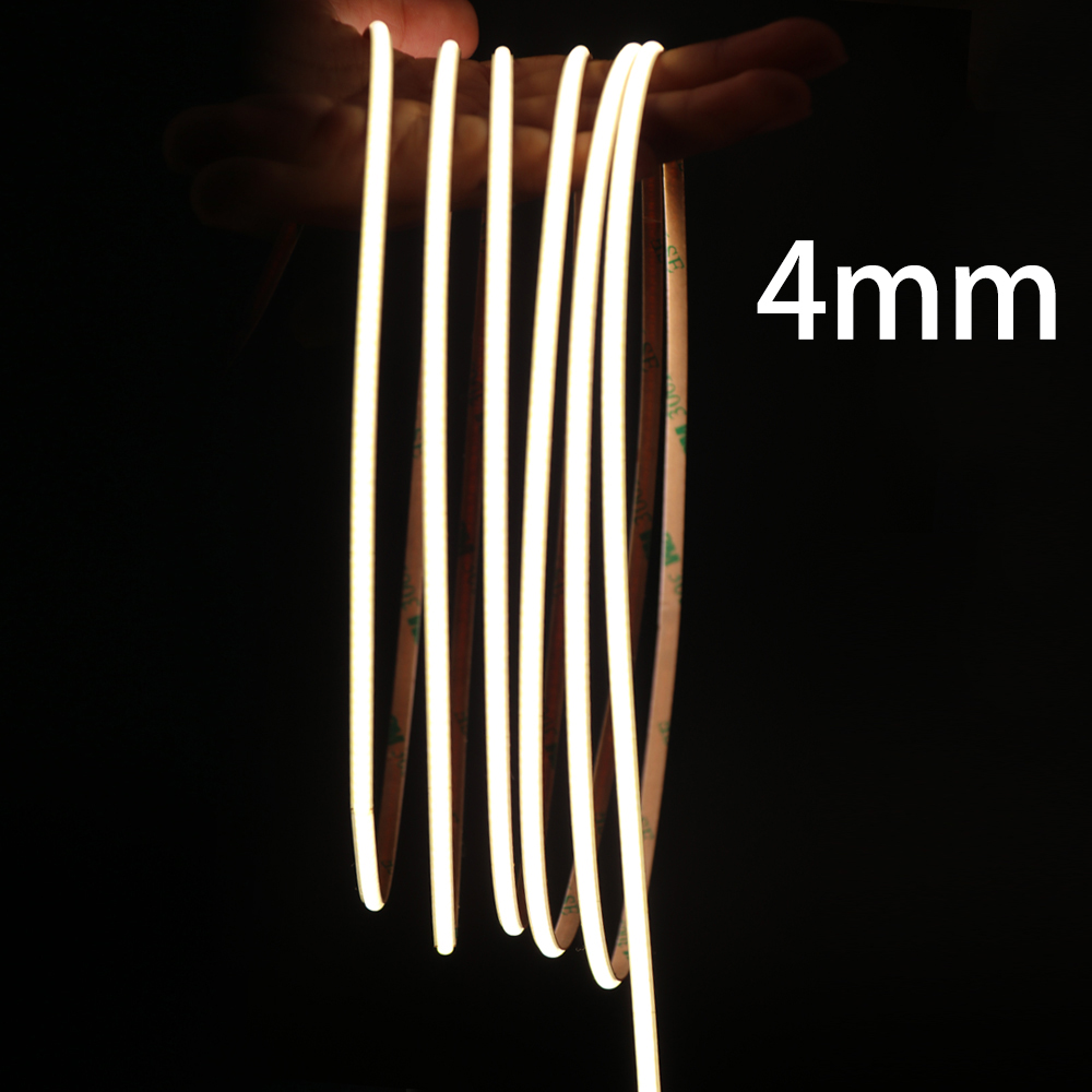 4mm Narrow COB LED Strip Light - огляд і ціна Lighting Mcqueen Bedroom Decor