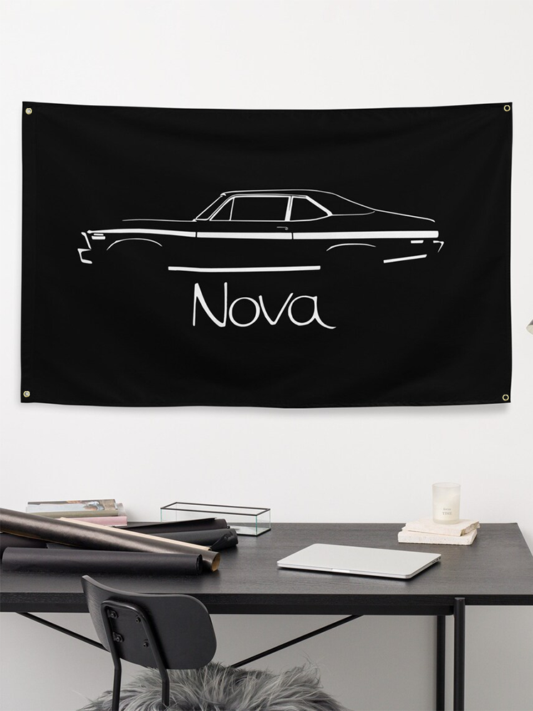 1972 Nova Black Silhouette Ame - огляд і ціна Nova Decor & Lighting Vase Glass Brun 26Cm