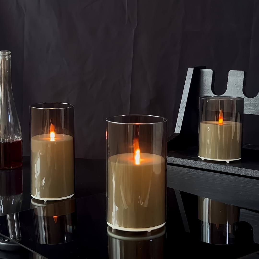 3 Pack Rechargeable Pillar Fak - огляд і ціна Decor Lighting Pack
