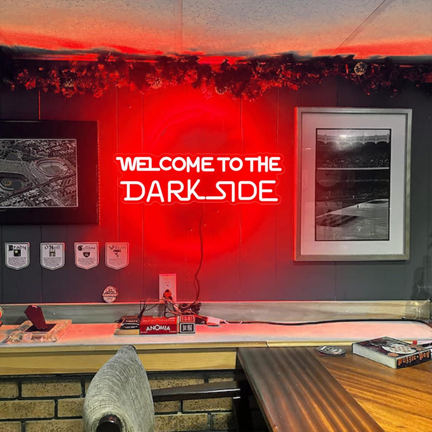 Welcome to the Dark Side Neon  - огляд і ціна Led Lighting Wall Decor