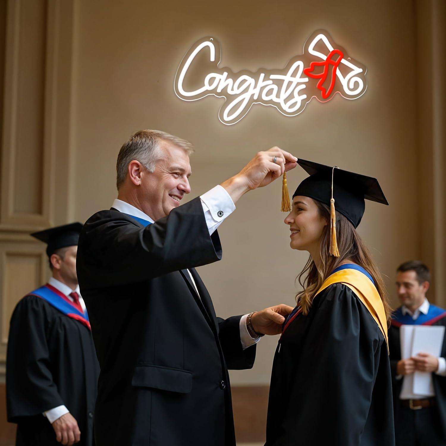 Congrats Graduation Neon Sign  - огляд і ціна Led Lighting Wall Decor