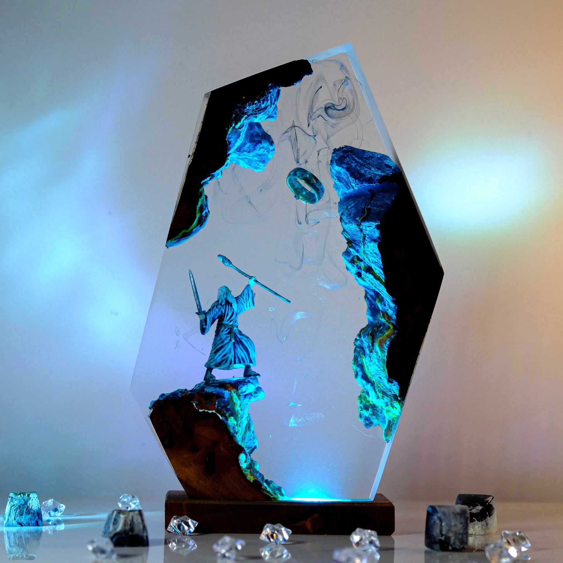 Movie Scence Figure Table Resi - огляд і ціна Lighting Decor For Wedding