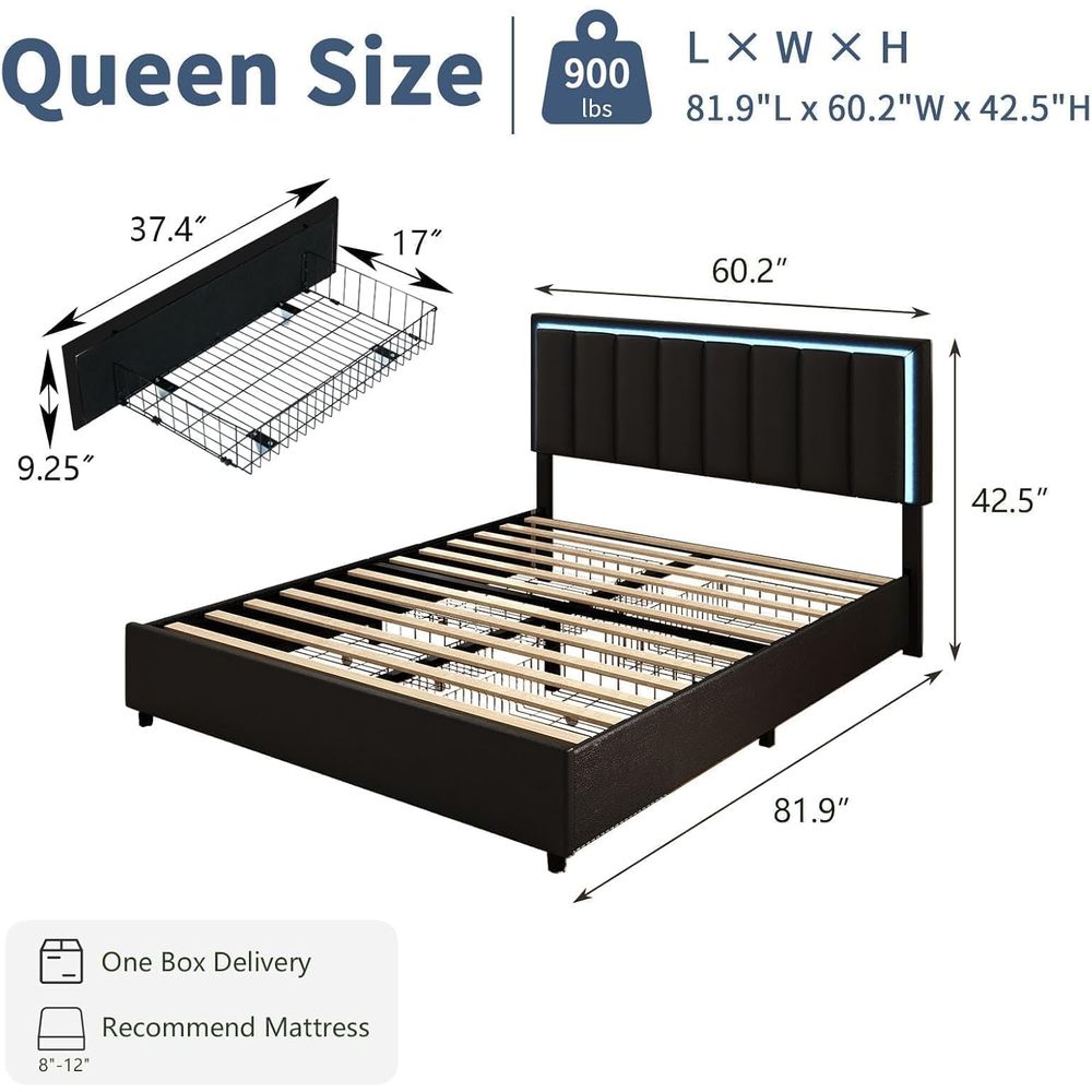IMMERSTABLE Queen Size Bed e w - огляд і ціна Furniture Lighting & Decor Magazine