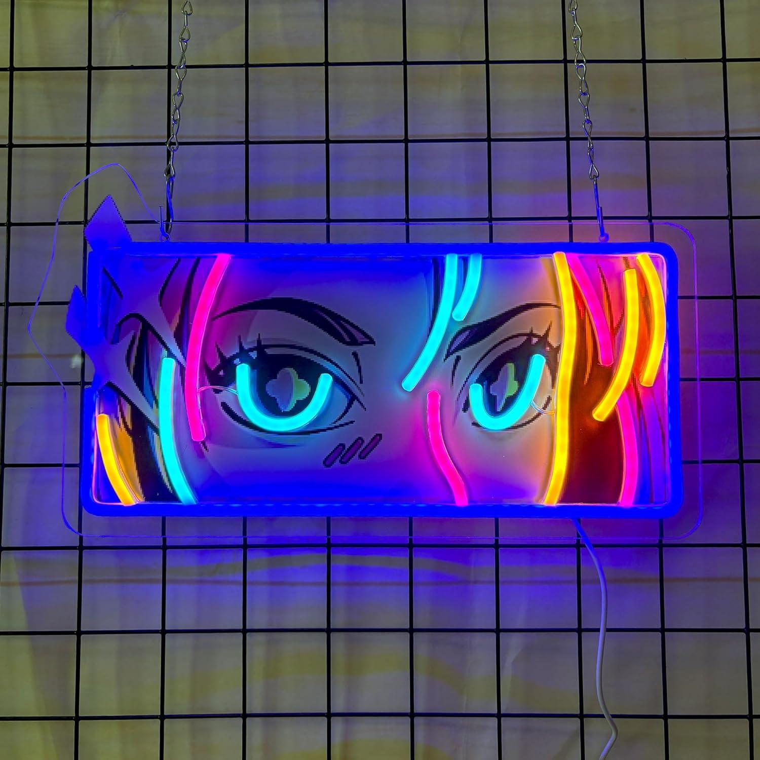 Passionate Eyes Neon Sign USB  - огляд і ціна Led Lighting Wall Decor