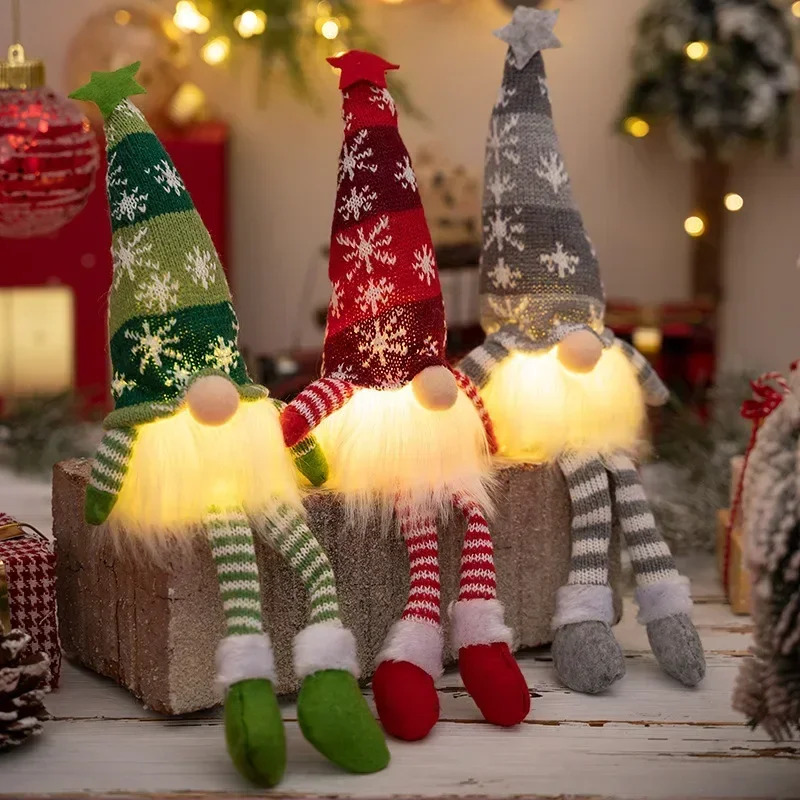 Christmas Faceless Doll Gnome  - огляд і ціна Lighting Tree Decor