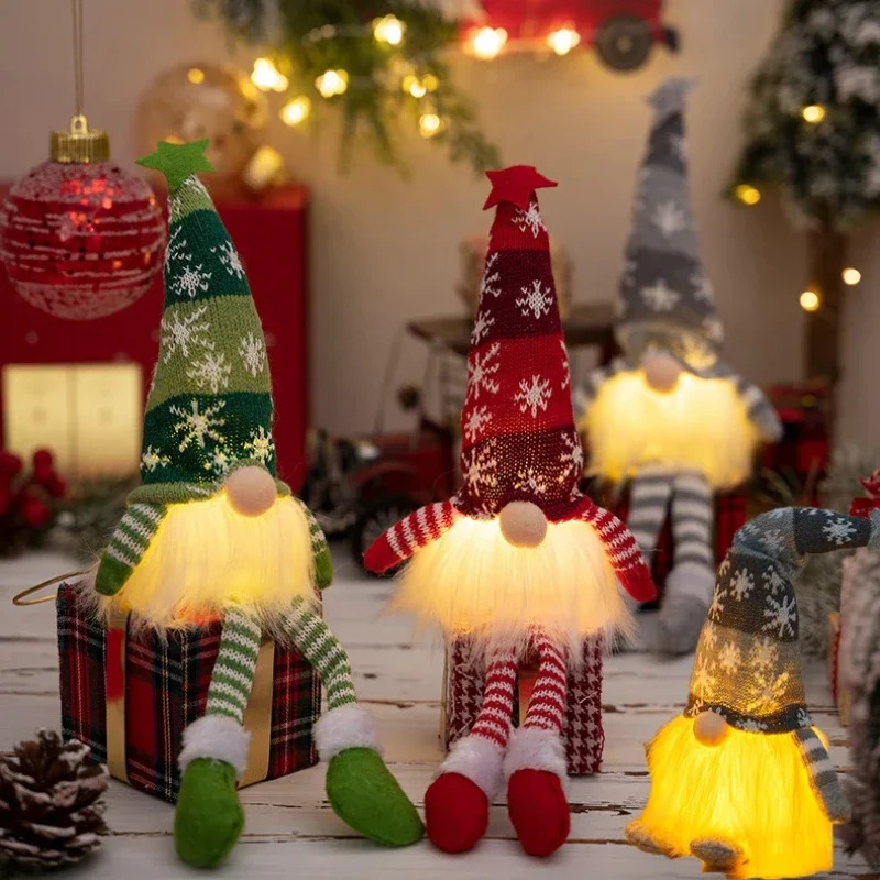 Christmas Faceless Doll Gnome  - огляд і ціна Lighting Tree Decor