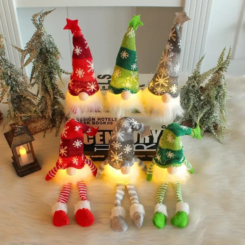 Christmas Faceless Doll Gnome  - огляд і ціна Lighting Tree Decor