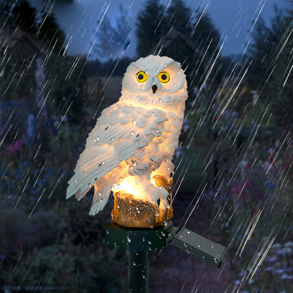 Solar Owl Statue Garden Light  - огляд і ціна Lighting Decor Ideas