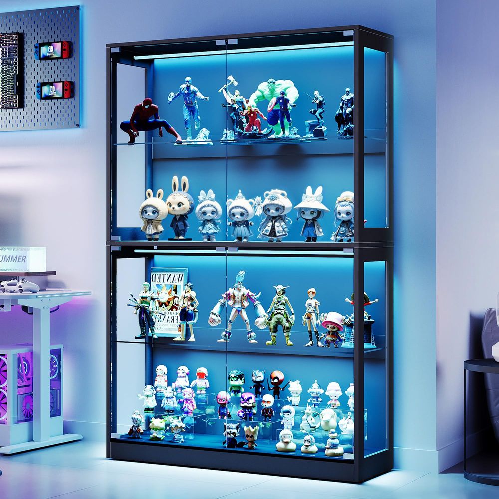 Cabinet with LED Light Strips, - огляд і ціна Lighting & Home Decor Studio