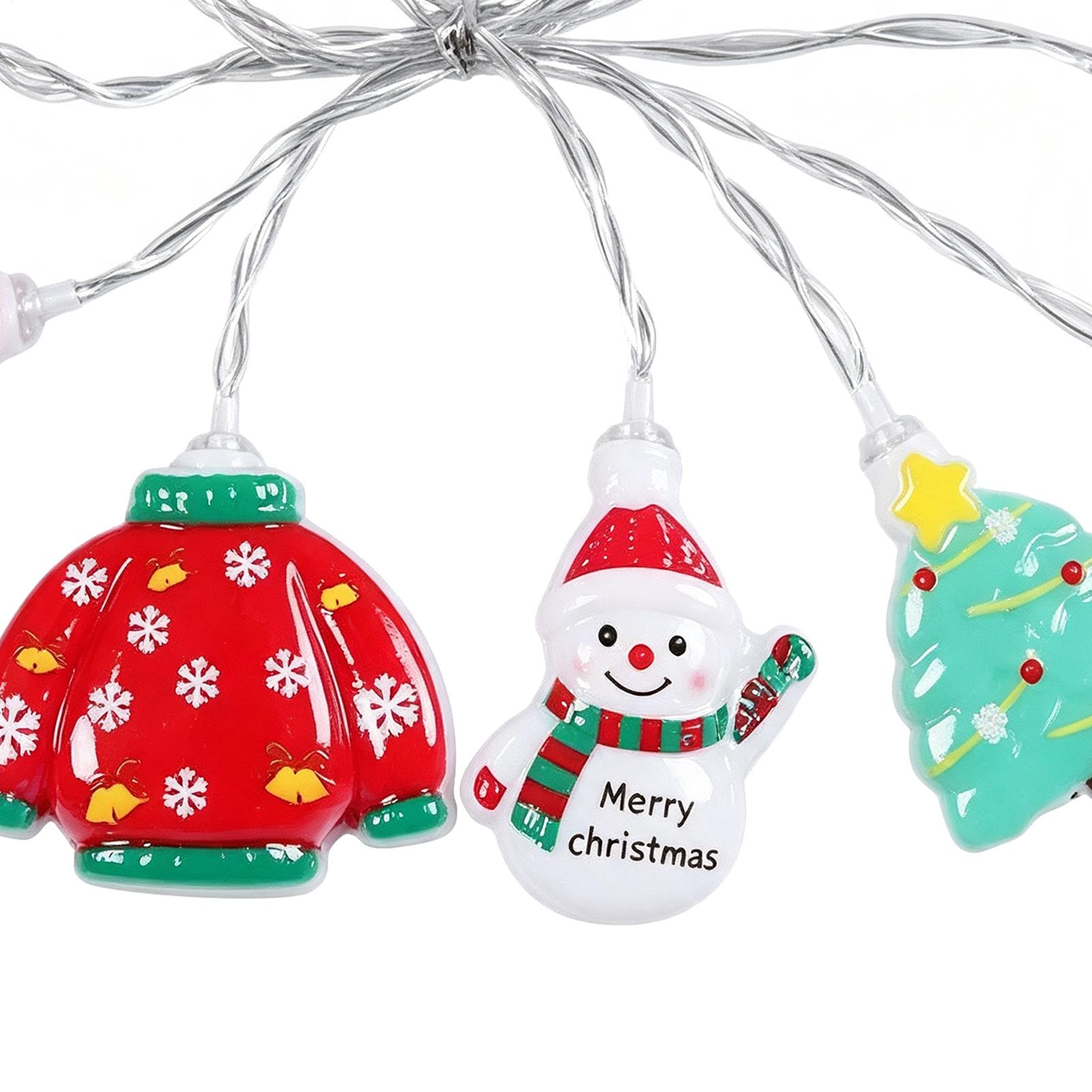 Christmas Santa String Lights  - огляд і ціна Lighting Tree Decor