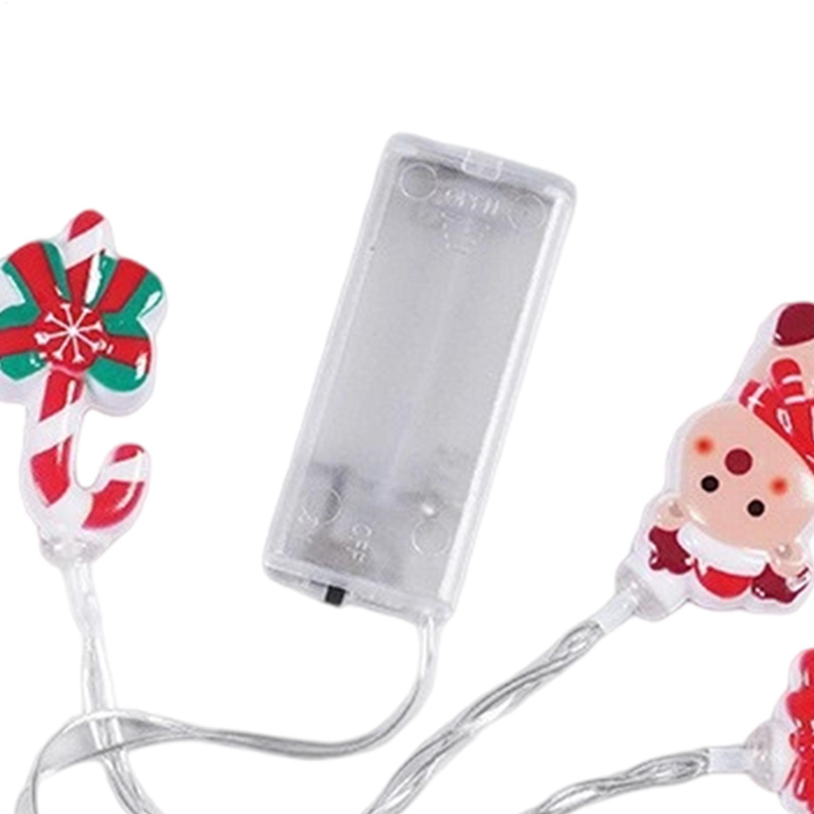 Christmas Santa String Lights  - огляд і ціна Lighting Tree Decor