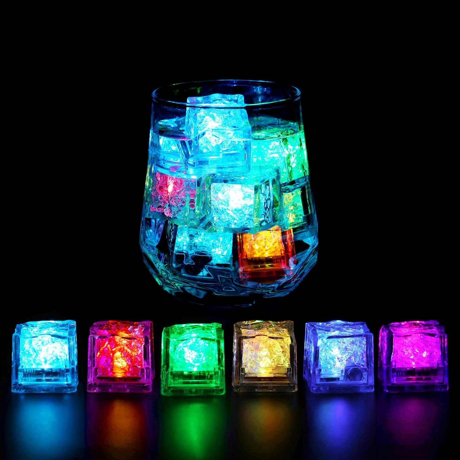 50/100 Pack of LED Ice Cubes G - огляд і ціна Decor Lighting Pack