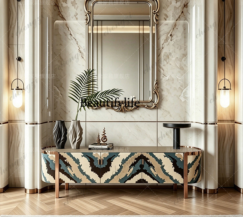 Italian light luxury TV cabine - огляд і ціна Decor Lighting & Decor Fires Photos