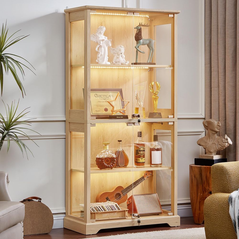 Farmhouse Glass Display Cabine - огляд і ціна Lighting & Home Decor Studio