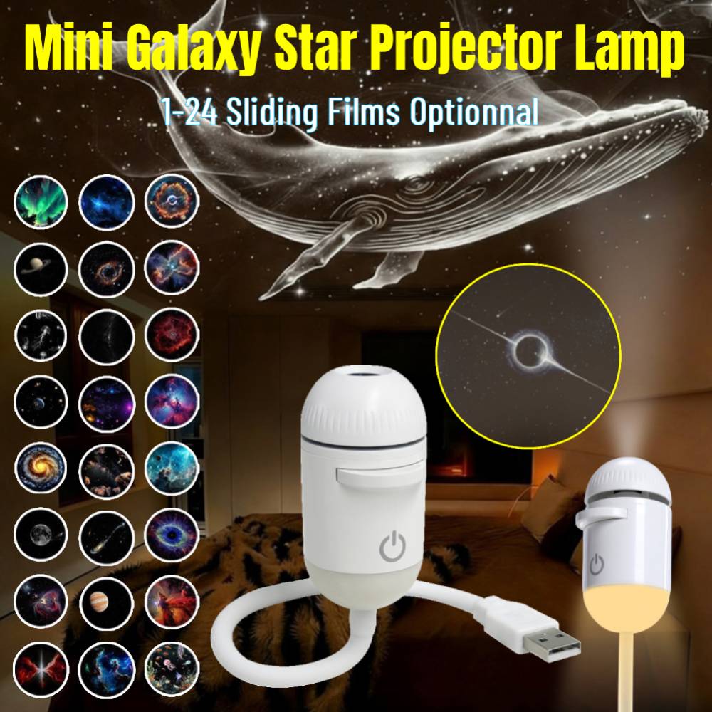 Galaxy Starry Sky Night Light  - огляд і ціна Home Lighting And Decor