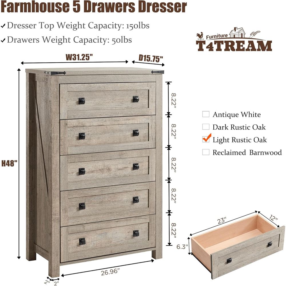 armhouse 5 Ders Drer Chests or - огляд і ціна Furniture Lighting & Decor Magazine