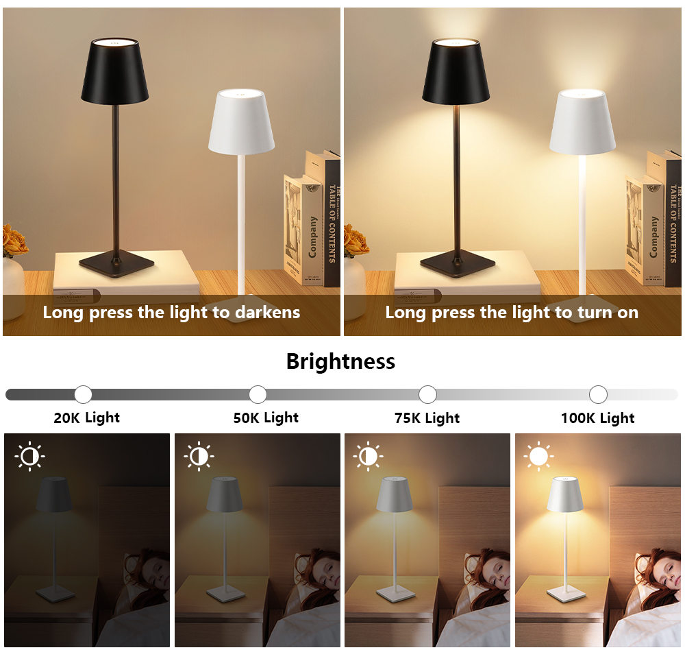 LED Rechargeable Desk Light Wi - огляд і ціна Decor Lighting & Decor Fires Photos